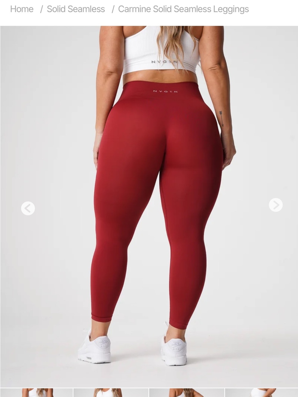 NWOT NVGTN Solid Seamless Leggings